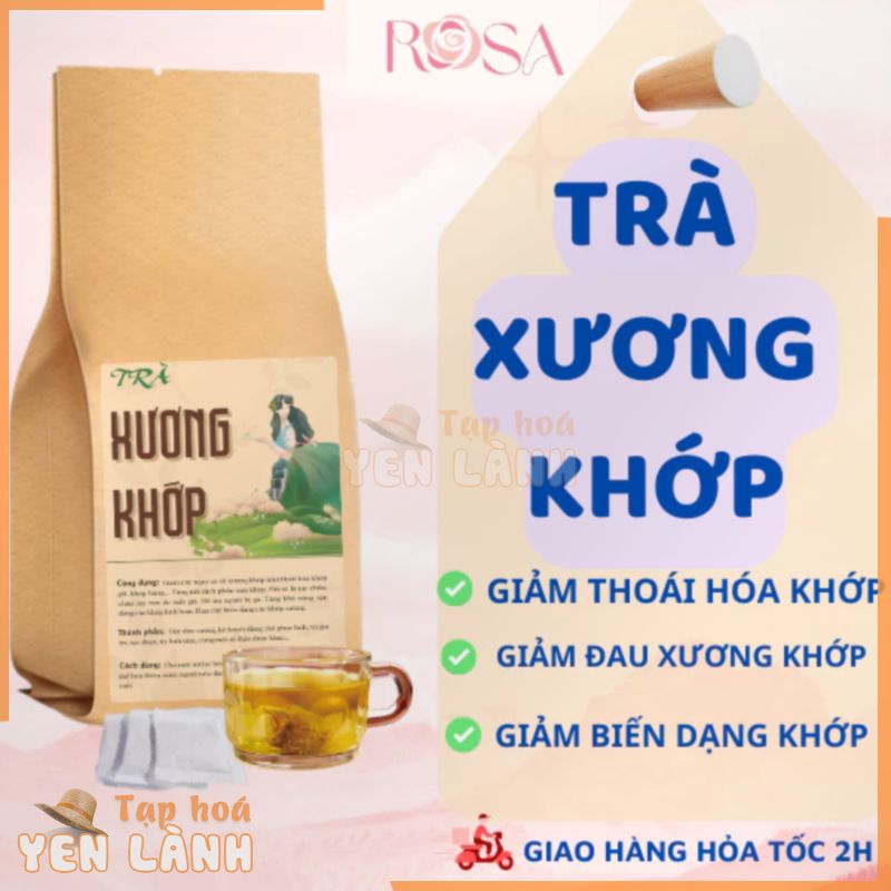 Trà xương khớp thảo dược túi lọc hỗ trợ tiết dịch sụn khớp tăng khả năng vận động các khớp linh hoạt tê bì chân tay