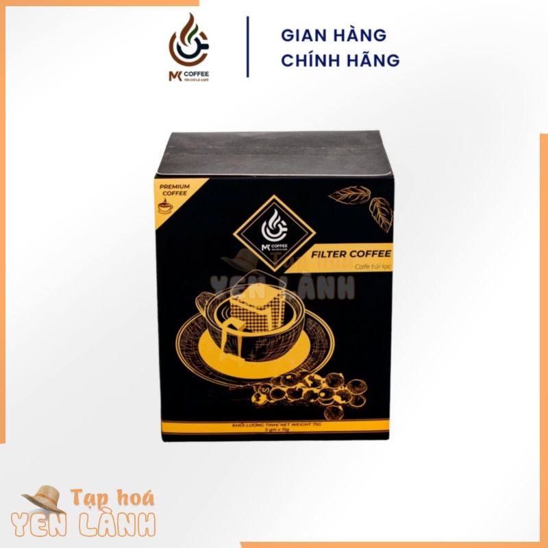 Changes Life Coffee, hộp 75g, cà phê túi lọc, nhanh gọn tiện lợi, cà phê nguyên chất – MK Coffee