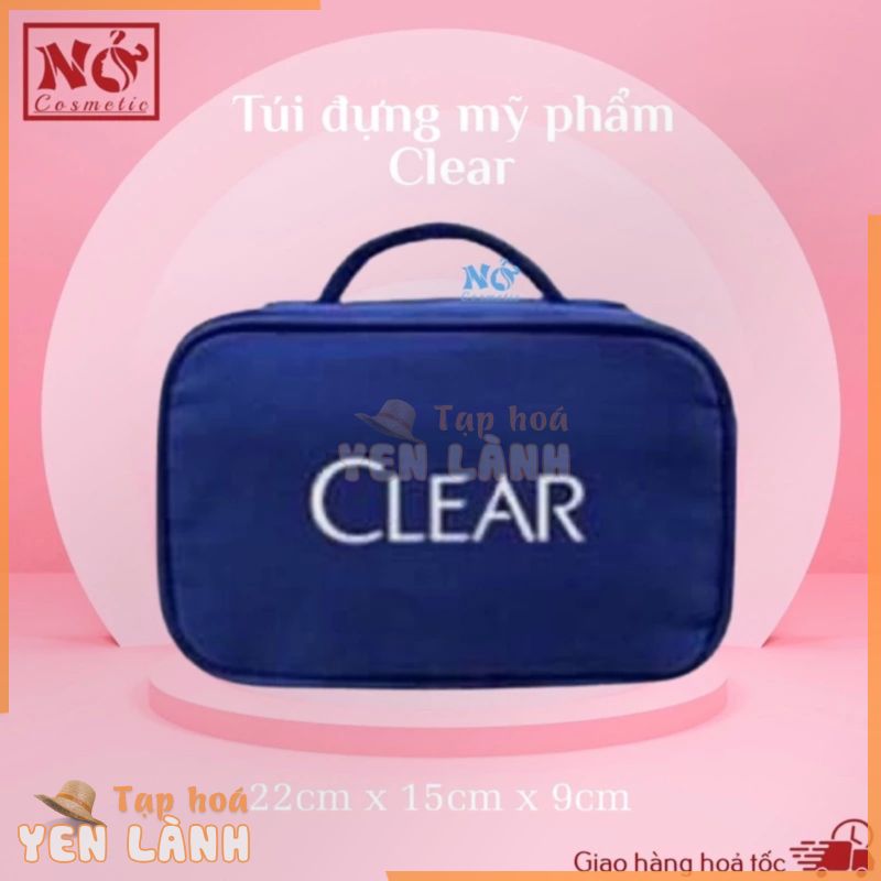 Túi đựng mỹ phẩm Clear , Dove Túi khuyến mại giao màu ngẫu nhiên