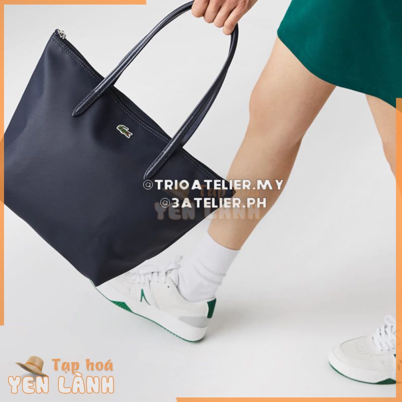 LACOSTE Túi Tote Zip L.12.12 Concept dành cho nữ 10 màu