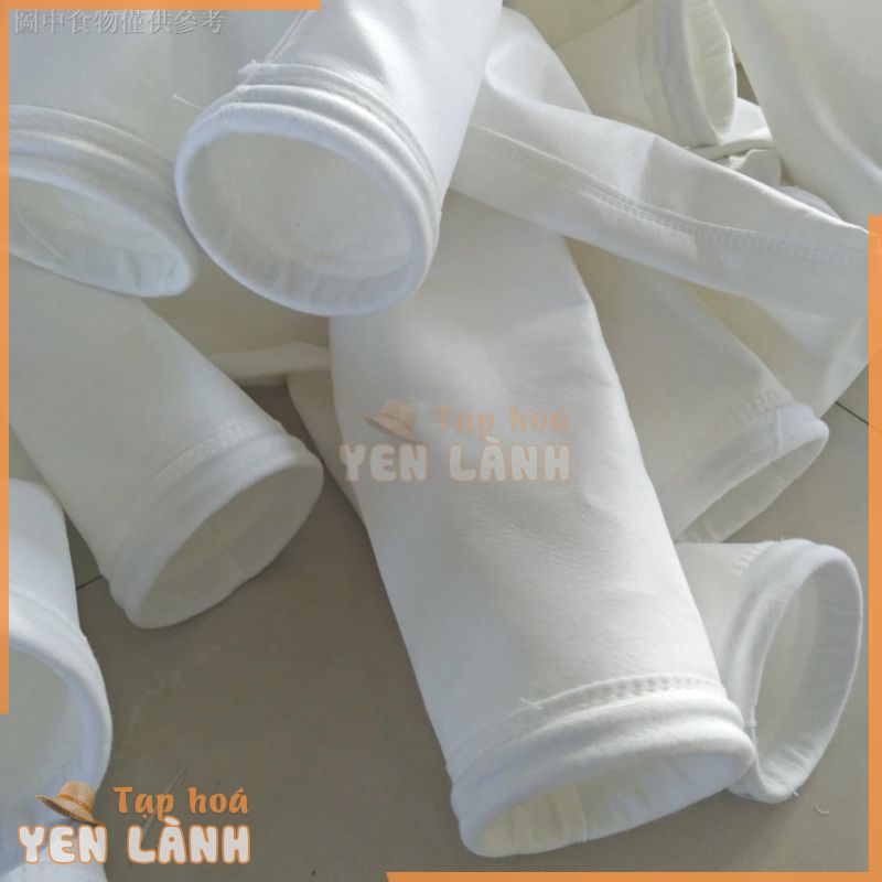 12.12 Sử Dụng Công Nghiệp 2m Polyester Loại Bỏ Bụi Túi Vải Chống Tĩnh Điện Loại Bỏ Bụi Túi Lọc Hút Bụi Phòng Chuyên Dụng Nhiệt Độ Chống Thấm Nước