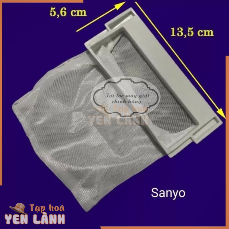 [Mã ELHA22 giảm 5% đơn 300K] Túi lưới lọc bụi, sơ vải máy giặt Sanyo lọc cặn rác máy lồng đứng