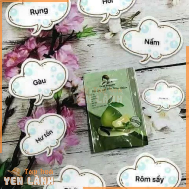 Túi lọc gội đầu thiên nhiên reelbeaute Trị Rụng Tóc, Nấm, Ngứa, Gàu, Hói, Tóc Bạc Sớm… ( 5 sp)