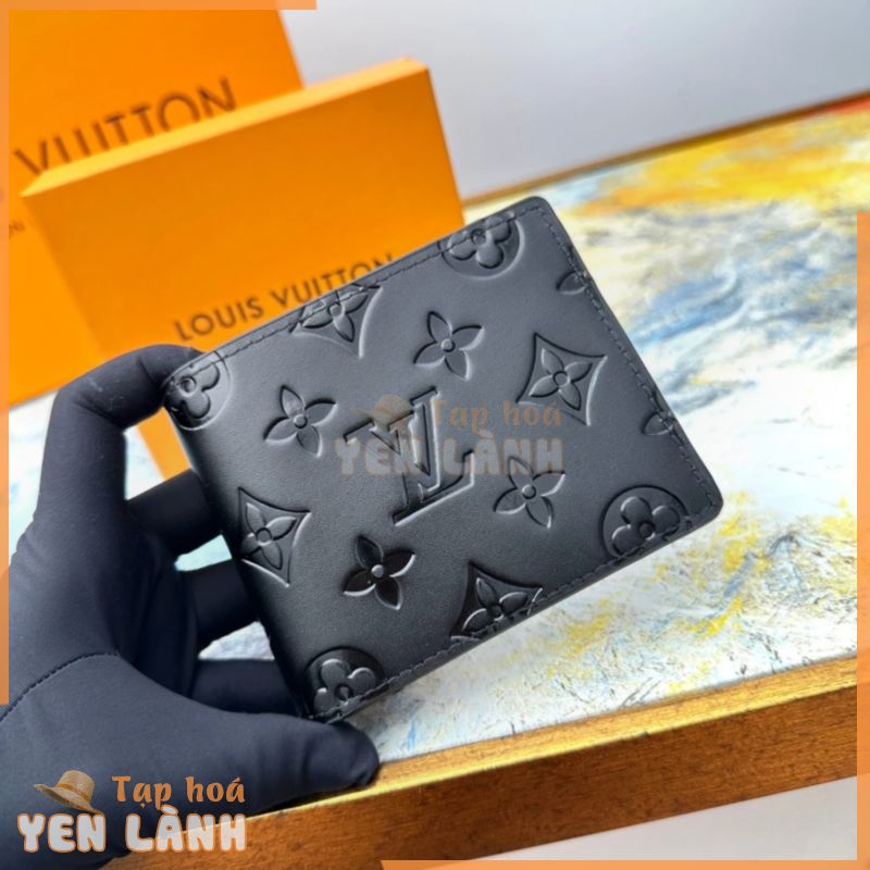 Louis Vuitton 100% Authentic Thời Trang Đa Năng Ví Cổ Điển Nam Chất Lượng Cao Ví Da Túi Đựng Thẻ