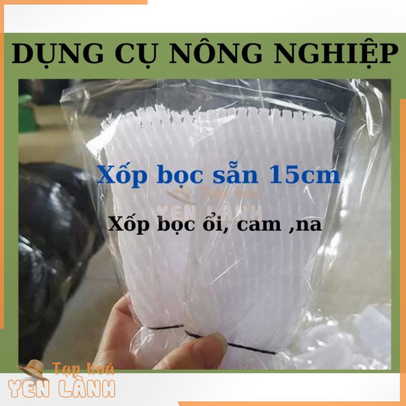 Xốp bao ổi sẵn( 2kg) Xốp bao trái cây, bao bọc ổi ,xốp lưới, Túi ổi