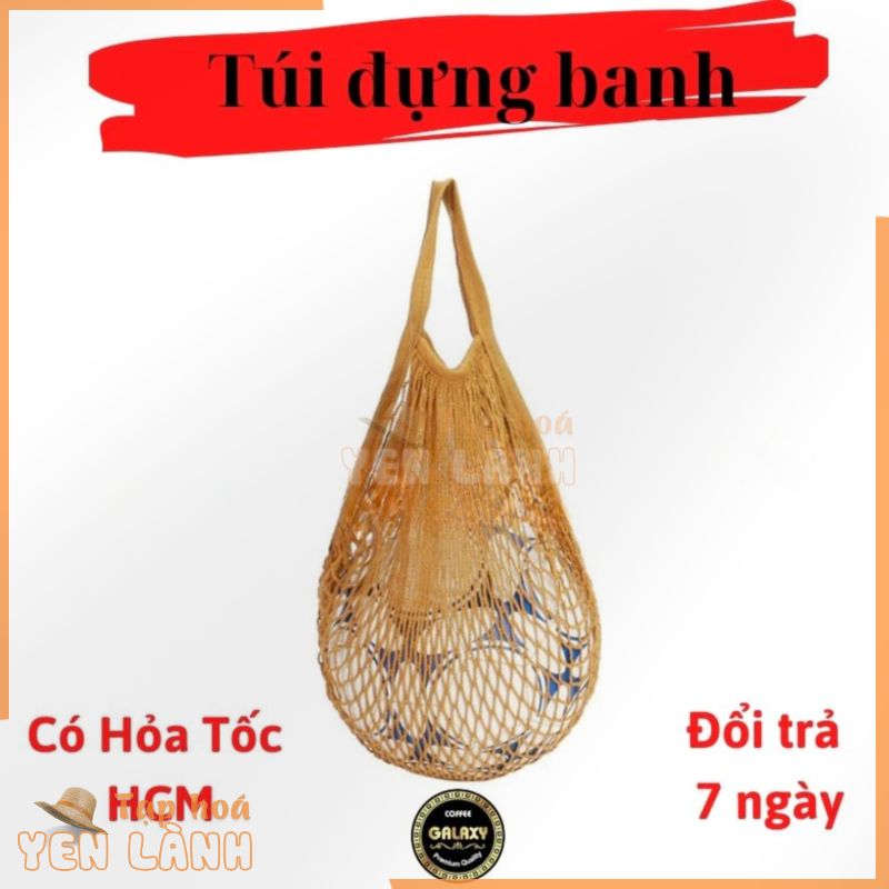 Túi đá bóng,túi lưới đựng bóng rổ,túi đựng đồ đa năng treo tường tiện dụng, đồ decor nhà bếp Galaxycoffee