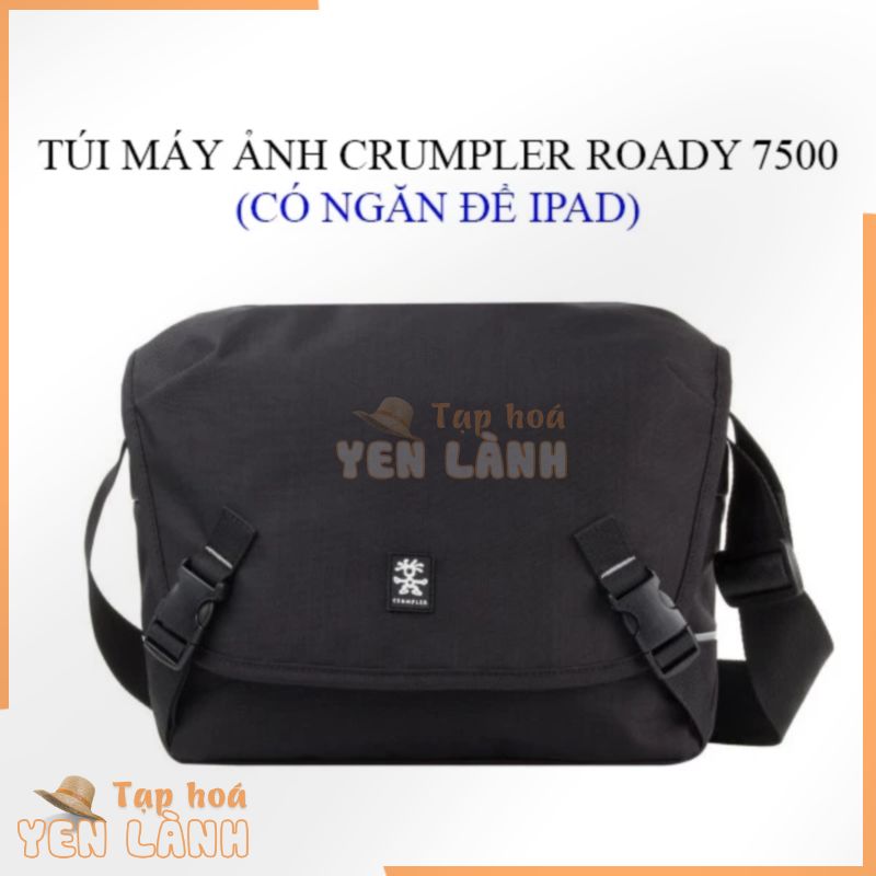 {HCM} Túi máy ảnh Crumpler Proper Roady 7500 có ngăn iPad **CÓ GIAO HỎA TỐC**