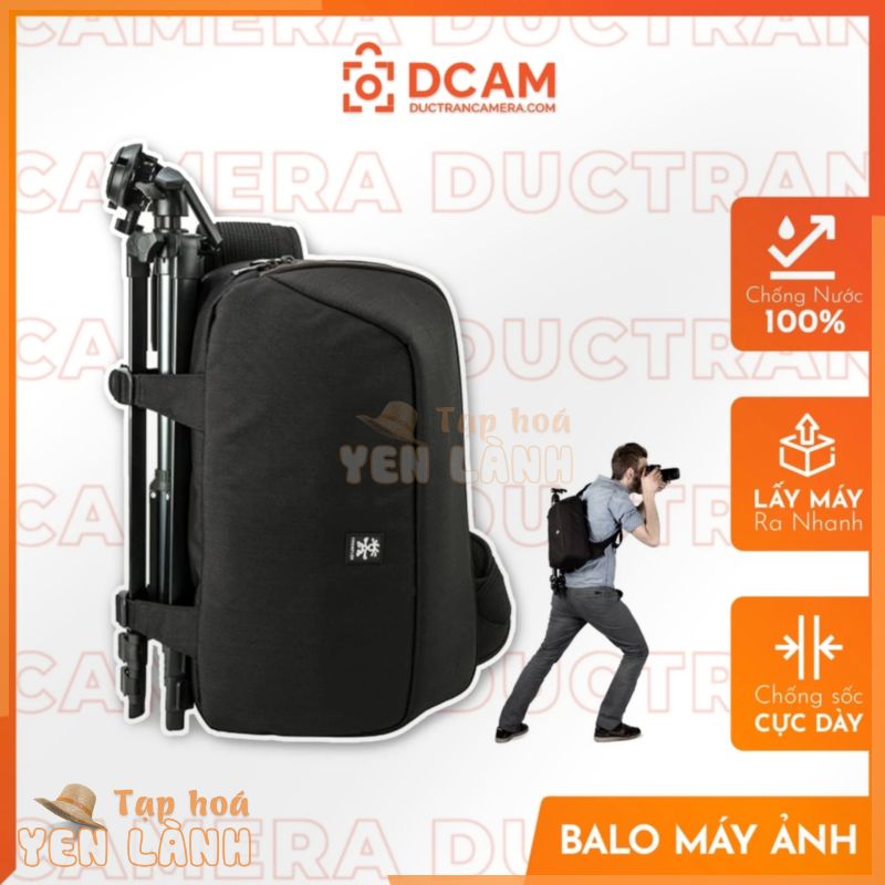 Balo Túi máy ảnh đeo chéo Crumpler Quick Escape Sling L – Thao tác nhanh chống nước