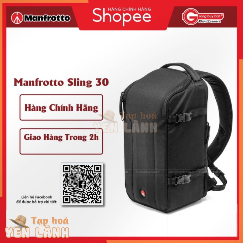 Túi, Balo Máy Ảnh Manfrotto Sling 30 – Chính Hãng