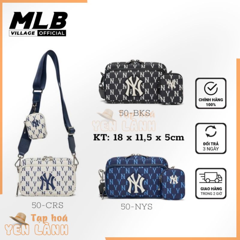 Túi Đeo Chéo MLB Mini Monogram New York Yankees – Túi xách đeo chéo MLB nam nữ chính hãng