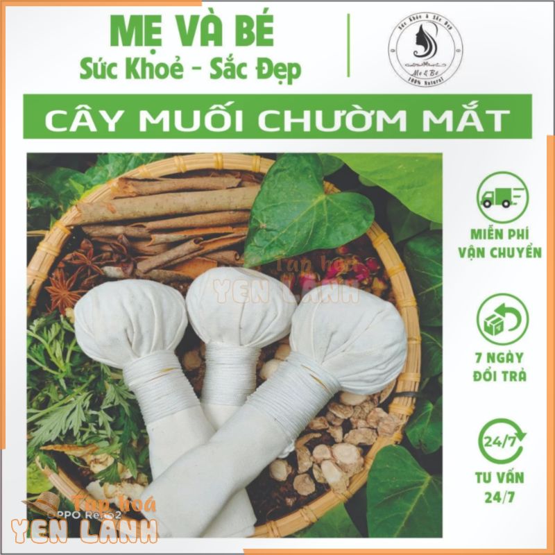 Chườm mắt, Cây muối chườm mắt sau sinh, Túi chườm mắt thảo dược