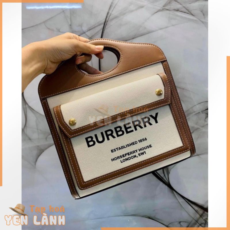 Túi Burberry Ngọc Trinh bbr pocket hot hit fullbox chuẩn xịn size 24