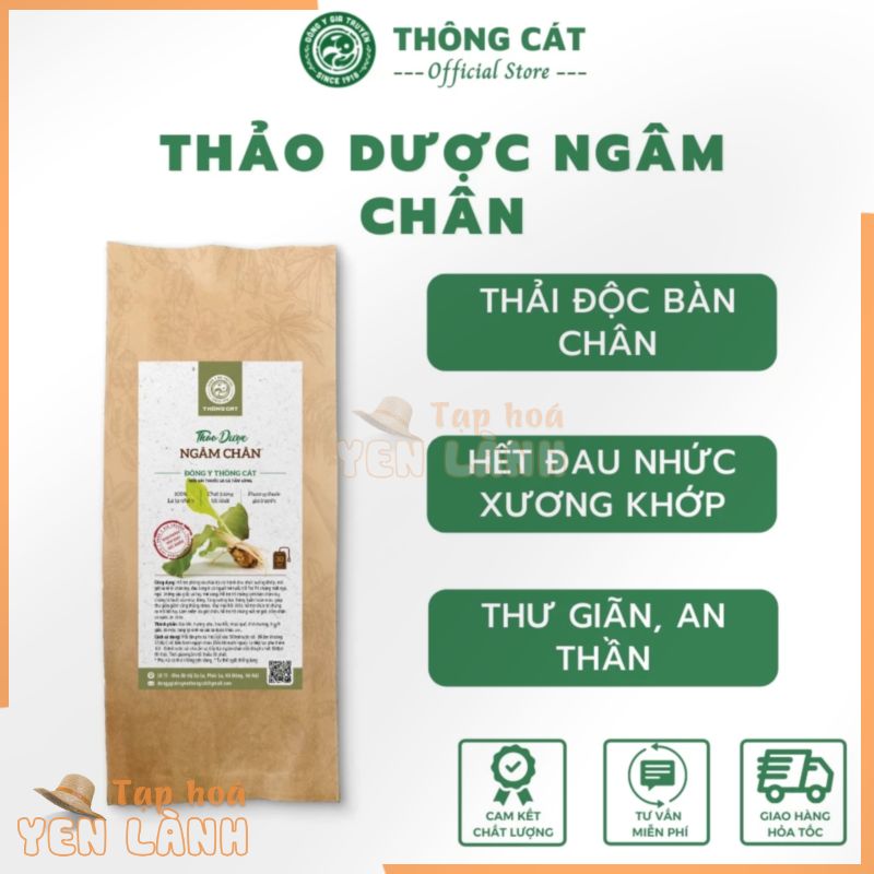 Túi lọc ngâm chân thuốc bắc: thải độc chân, khử mùi hôi chân, ngủ ngon, giảm đau nhức xương khớp Thông Cát