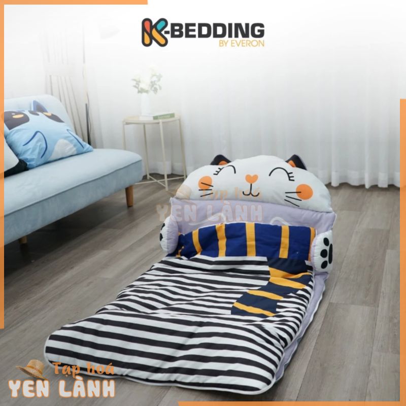 Bộ túi ngủ trẻ em Kbedding By Everon chất vải cotton Hàn Quốc an toàn cho bé