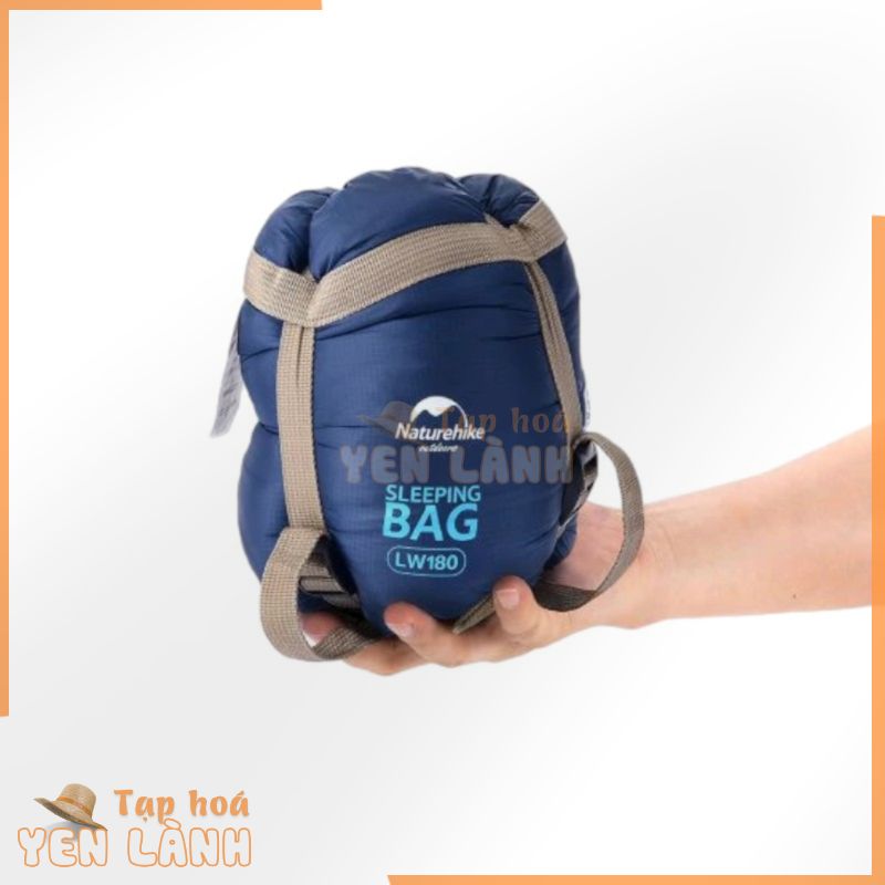 Túi ngủ du lịch dã ngoại cắm trại Naturehike giữ nhiệt tốt, kích thước nhỏ gọn, kháng nước tốt không gây kích ứng da.