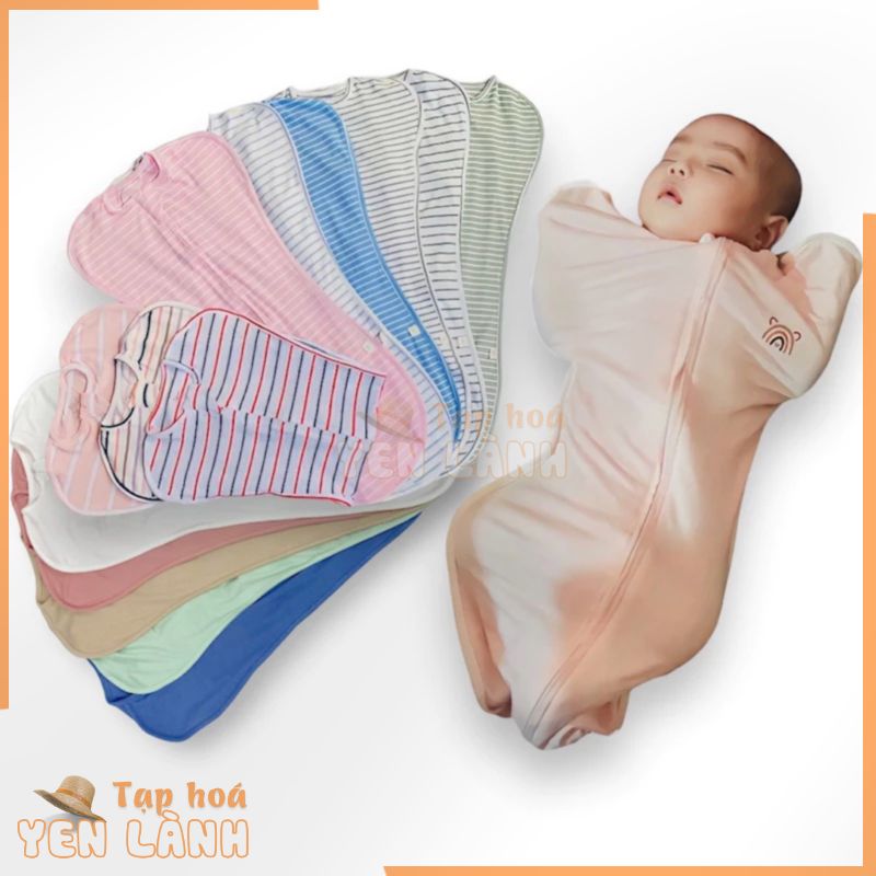 Túi ngủ kén nhộng mỏng nhẹ cho bé, hàng xuất khẩu hàn thương hiệu Kony ,Chất liệu cotton co dãn cực tốt, chính hãng