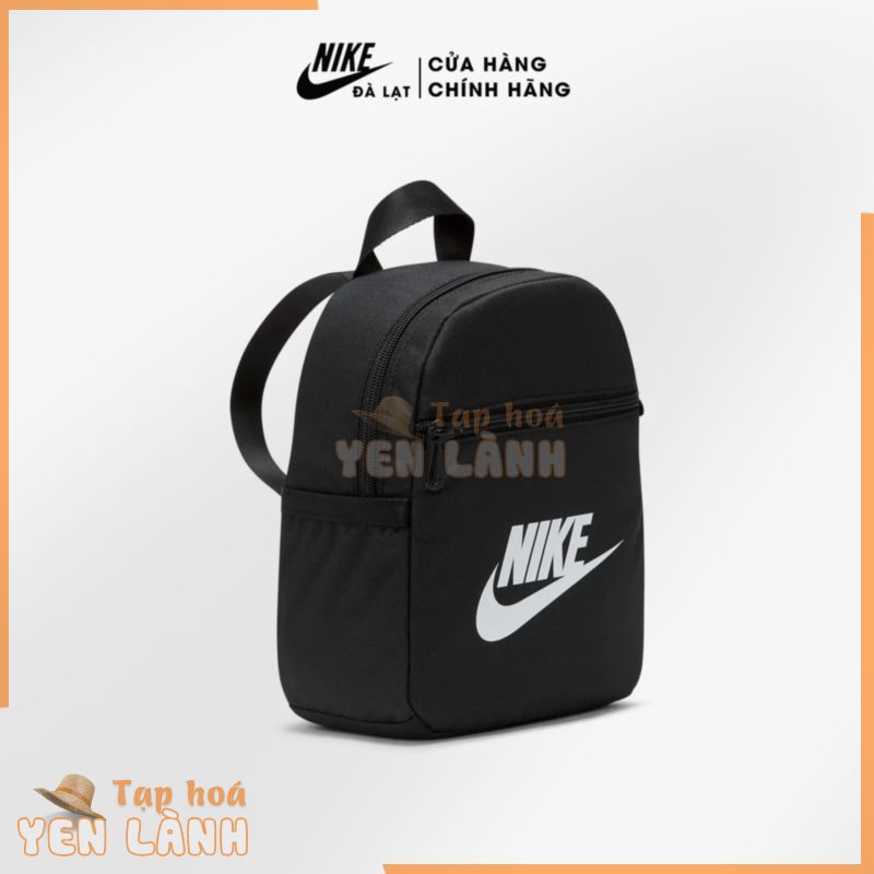 Balo mini Nike nam/nữ màu đen CW9301-010 Túi đeo, túi xách hàng thời trang chính hãng