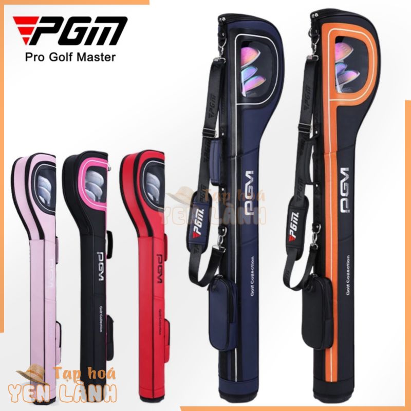 Túi gậy golf nam PGM QIAB021 Nylon cao cấp chống thấm nước Khóa Zip kéo bền chắc chắn có thể chứa 6-7 gậy