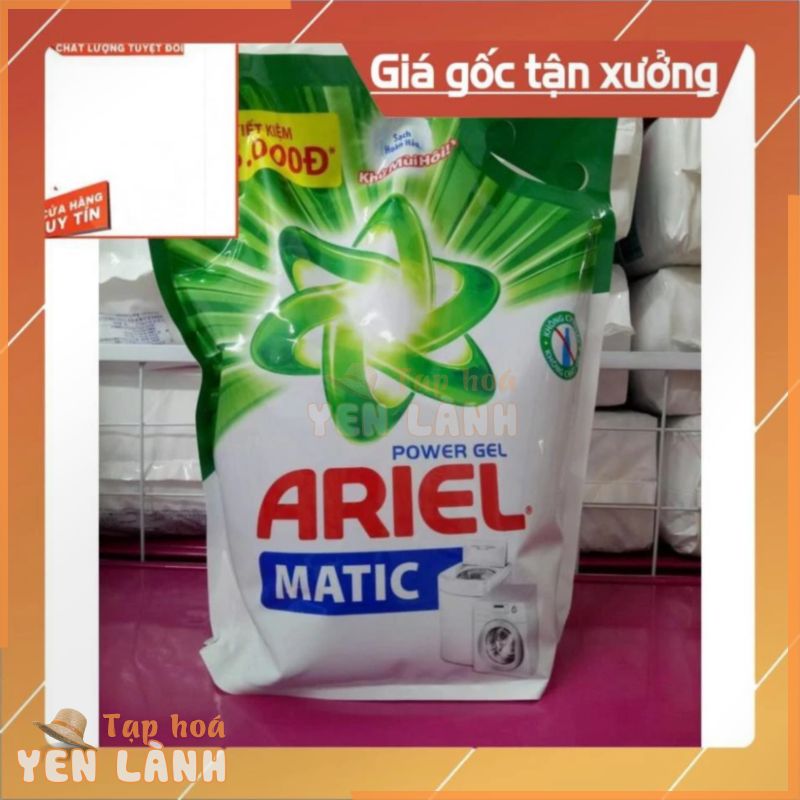 (Siêu Rẻ) Nước giặt Ariel túi 3,6kg (Hàng Chính Hãng)