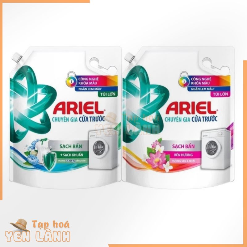 Nước Giặt Ariel Matic Cửa Trước Túi 3.05kg