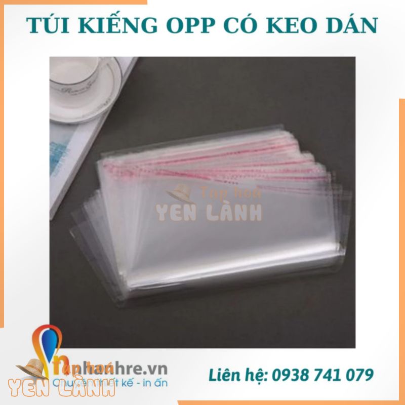 Túi trong suốt , túi đựng hàng , 1kg túi kiếng opp có keo dán nắp đóng quần áo, gói hàng giá rẻ – INNHANHRE