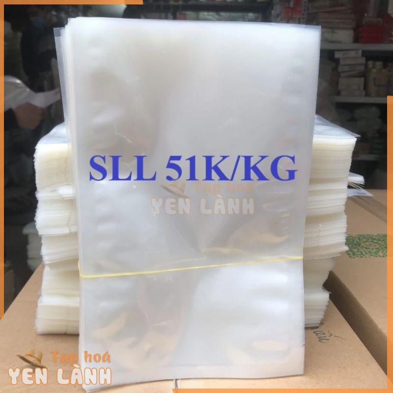 1kg Túi PA hút chân không 10zem 2 MẶT TRƠN (TRÊN 10 KG FREESHIP HCM)đủ size 10,11 15,16,17,18,20, 22, 25, 20, 30 ,40