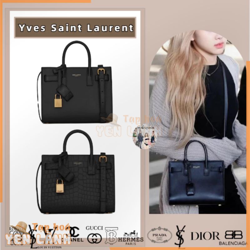 YSL/Saint Laurent/Dòng SAC DE JOUR NANO/mini/túi xách/túi đeo vai/