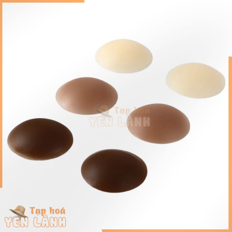 1 Túi Miếng Dán Ngực Silicone Siêu Mỏng Tái Sử Dụng