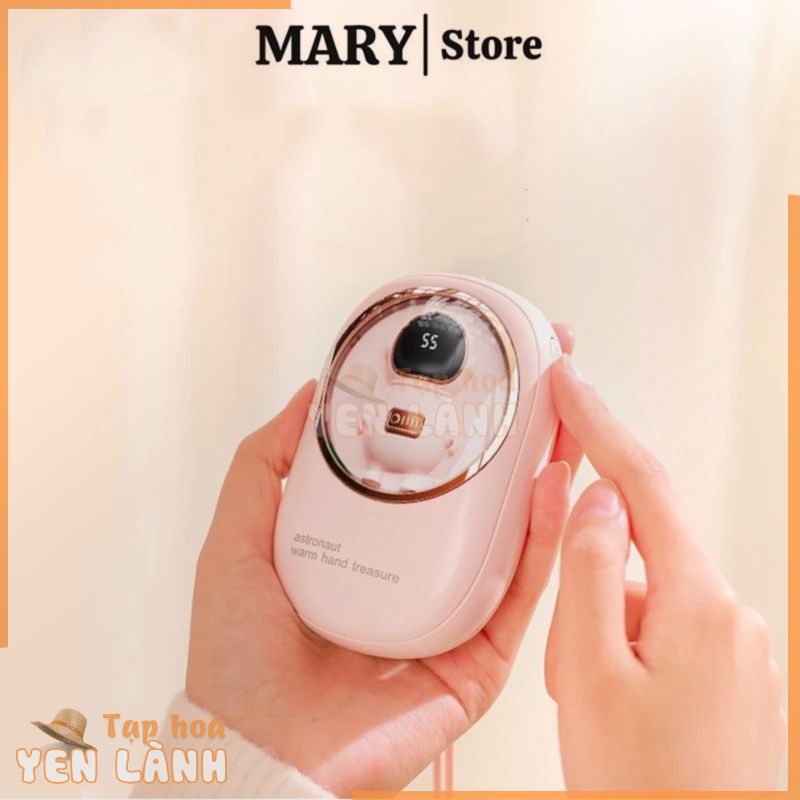 Máy sưởi mini cầm tay MARY Túi chườm ấm bụng kinh mùa đông nhỏ gọn giữ nhiệt tốt