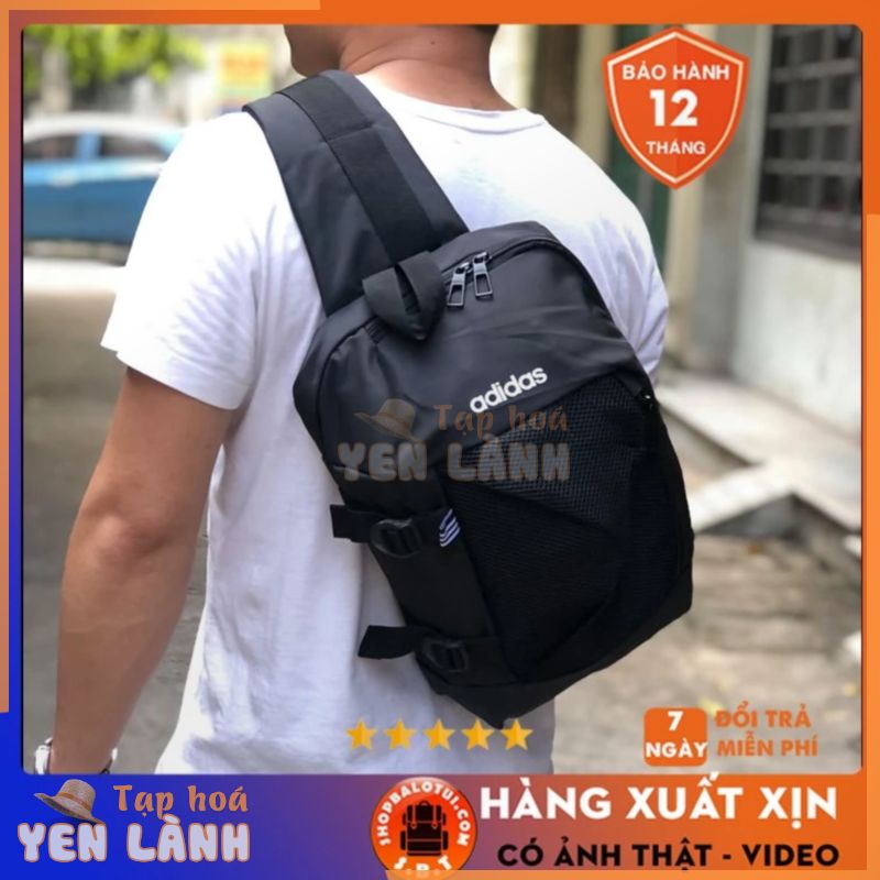 Túi đeo chéo nam nữ unisex vải cao cấp đẹp chống nước balo 1 quai thể thao đựng ipad đeo vai cá tính DW9075