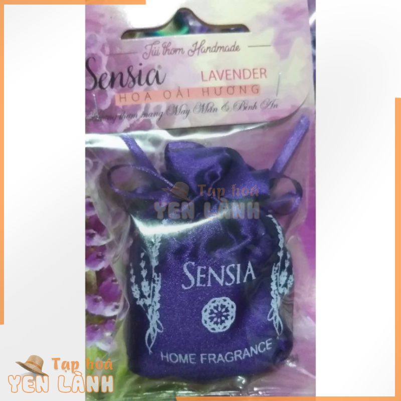 Túi thơm Sensia Hương Lavender/ Gió biển/ Táo xanh/ Gỗ đàn hương/ Sả chanh/ Hoa hồng