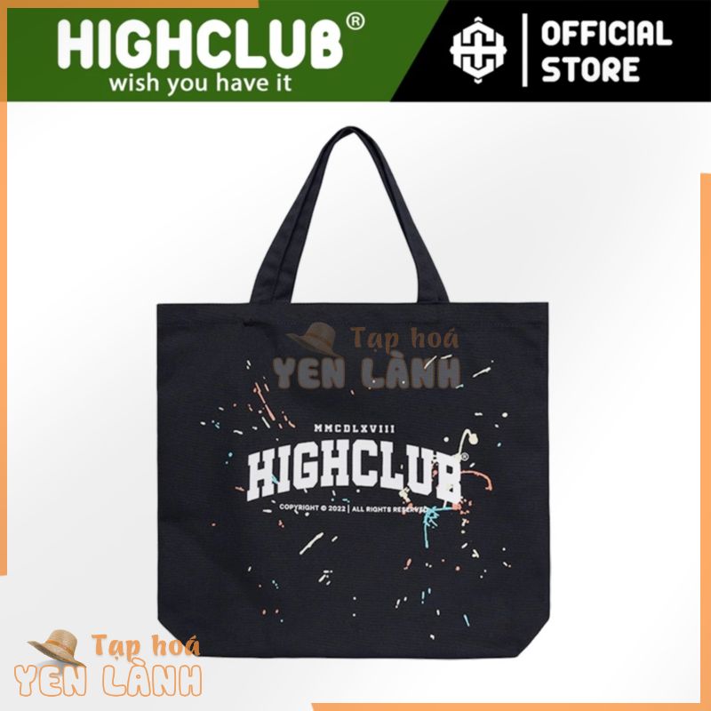 Túi Tote CANVAS INK STAIN HighClub Brand Chính Hãng