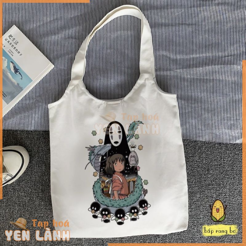 TÚI TOTE VÔ DIỆN VẢI DỆT CANVAS 100%