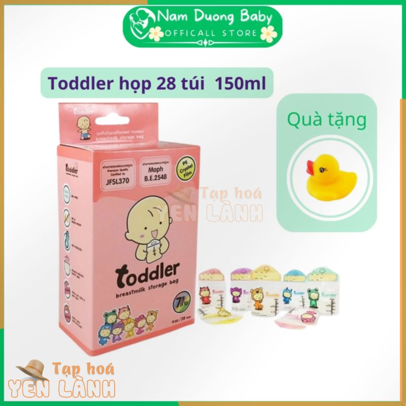 Túi trữ sữa Toddler Thái Lan cỡ nhỏ