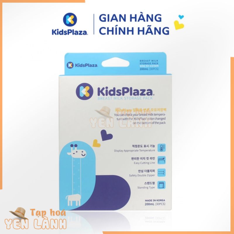 Túi trữ sữa cảm ứng nhiệt KidsPlaza 30pcs