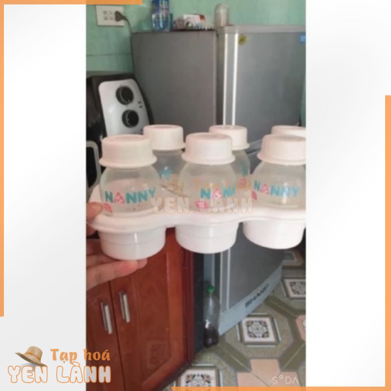 BỘ 3 BÌNH TRỮ SỮA NANNY 125ML – THÁI LAN