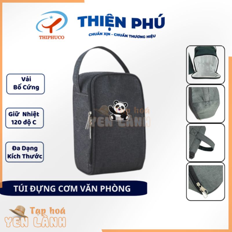 Túi Đựng Cơm Giữ Nhiêt Thiện Phú,Vải Bố PVC Cao Cấp Có Quai, Túi Giữ Nhiệt Tiện Dụng Bảo Quản Thực Phẩm