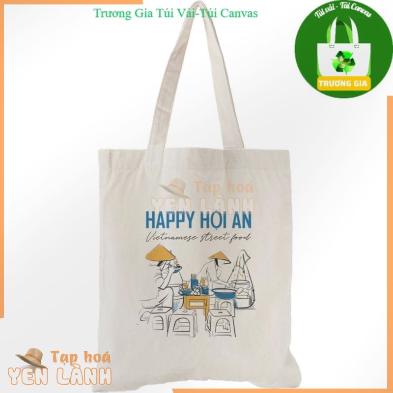 Túi vải Canvas có khóa kéo BST Việt Nam Quê Hương Tôi Trương Gia Túi Vải – Túi Canvas