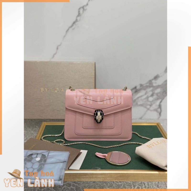 Túi xách bvl gari size 20 cm màu hồng rất xinh