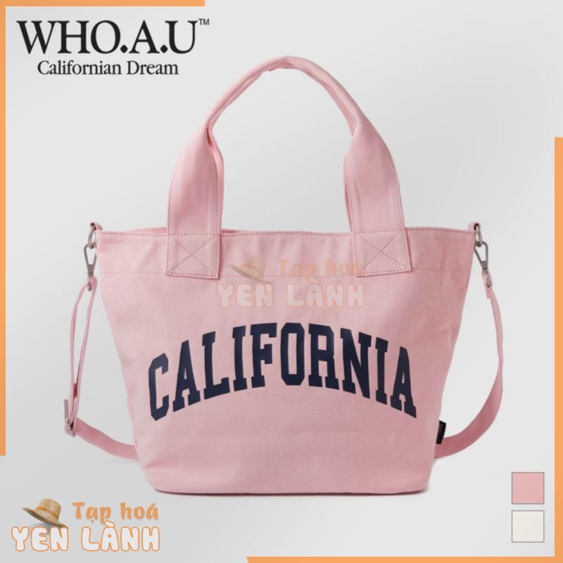 [WHO.A.U] Túi Xách California Square Tot Bag | WHBGE2402A