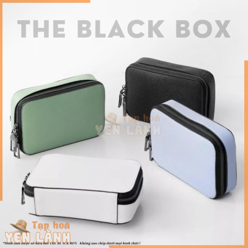 Túi Đeo Chéo Nam Nữ Unisex Dạng Hộp Vuông Thời Trang Cao Cấp, Túi Xách Nam Nữ Sang Trọng Cá Tính Z.R – THE BLACK BOX