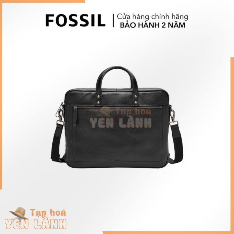 Túi xách tay nam da thật Fossil Haskell MBG9342001 – màu đen