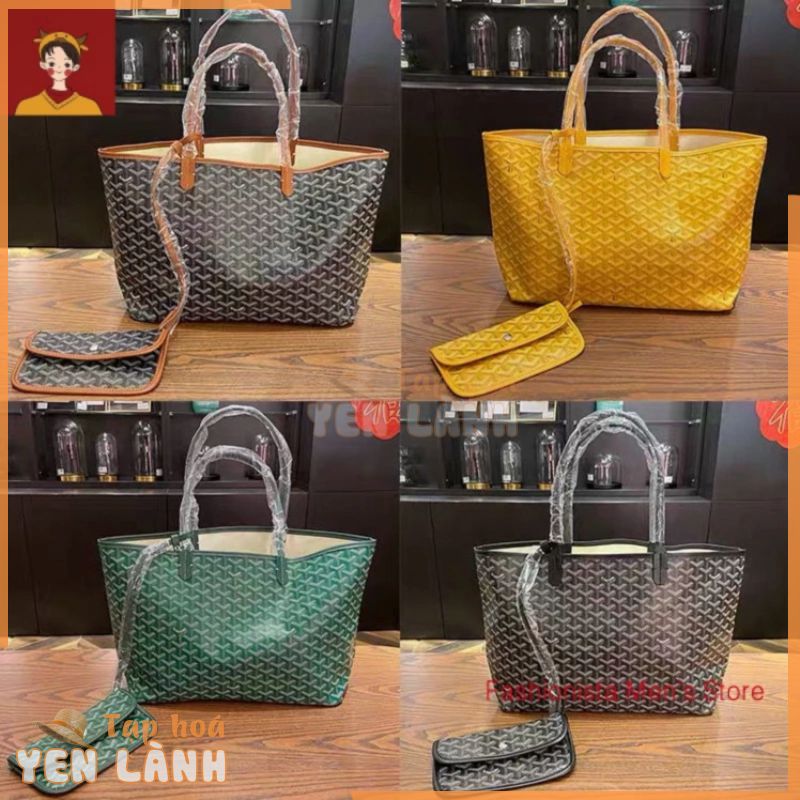 Túi Xách Goyard Sức Chứa Lớn Mẫu 2022 Mới Gy Túi Tote Mua Sắm Phong Cách Goyd Thời Trang Bán Chạy Goyard Star Dog Teeth Trái C