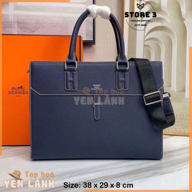 Túi xách công sở Hermes hàng hiệu / Cặp xách công sở cao cấp/ STORE III