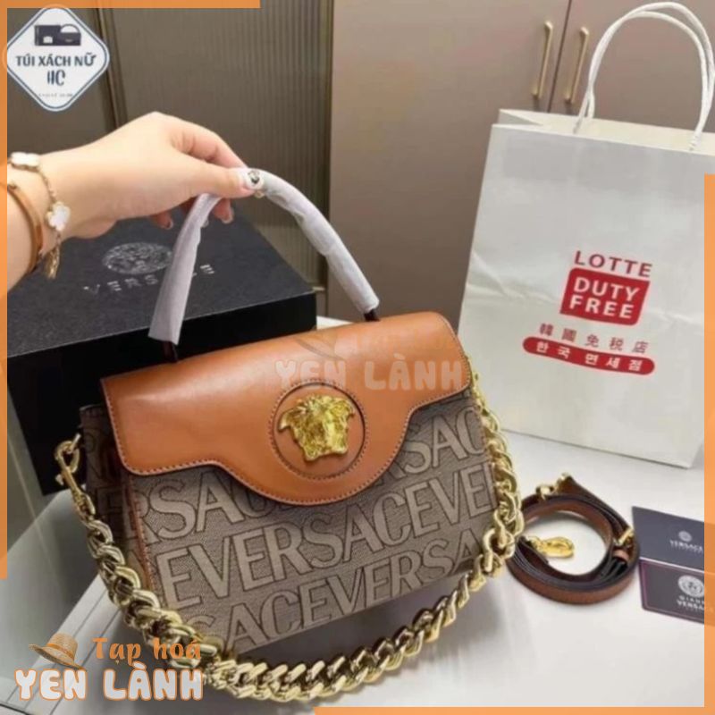 [1104] Túi xách chất liệu da nhập khẩu cao cấp chính hãng thương hiệu VERSACE