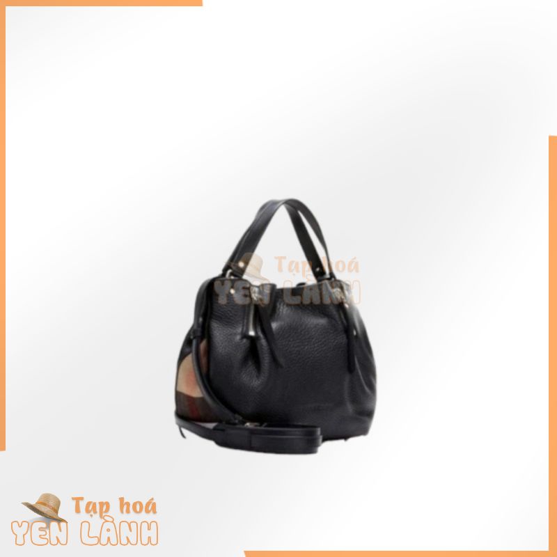 SALE Túi tote đeo chéo/ đeo vai hiệu BBR Maidstone Brit Tote Black Leather 2nd like new, thanh lý túi xách hiệu preowned