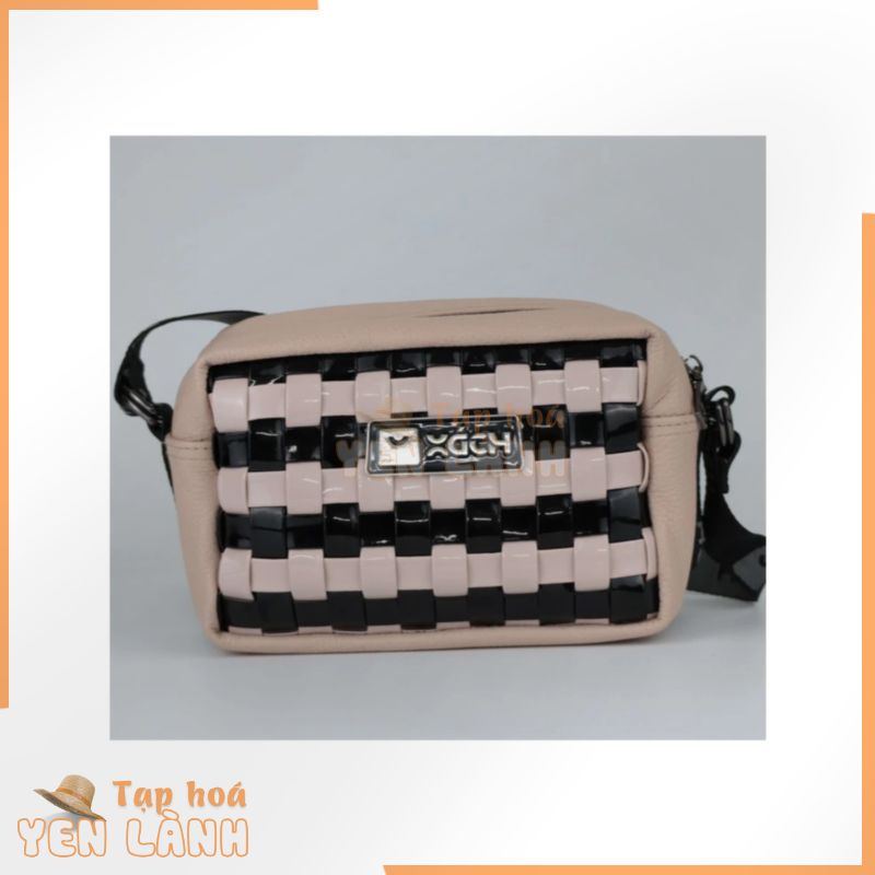 Túi đeo chéo Orchid Crossbody Mini Bag Màu Đen-Hồng – Xách VN