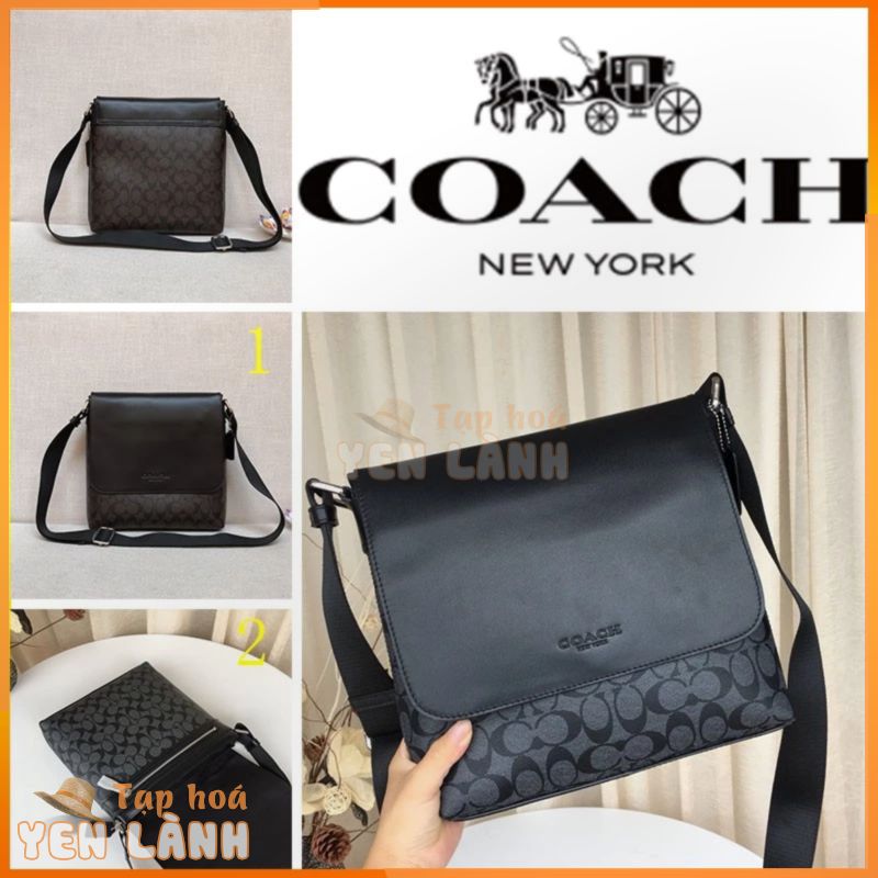 túi đeo chéo nam COACH/Cặp Túi xách đựng laptop máy tính xách tay /Túi xách công sở F71765