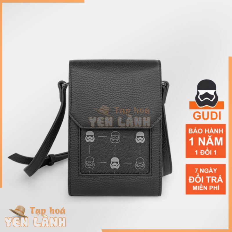 Túi Xách Đeo Chéo Mini Gudi Thời Trang Unisex Nam Nữ Gudi Studio