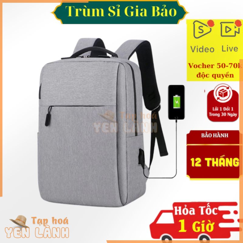 Balo laptop nam nữ 14 inch chống sốc , túi đựng máy tính xách tay chống nước , cặp nhỏ gọn thời trang.